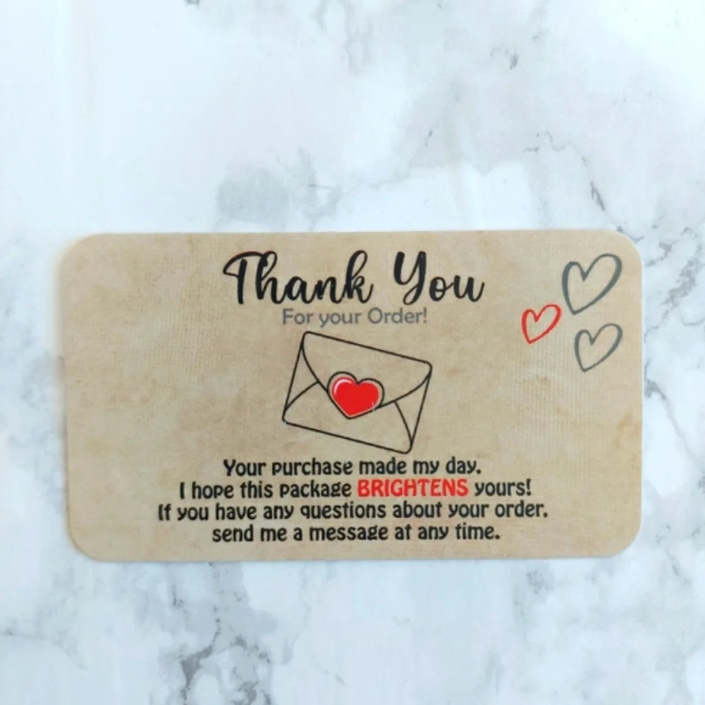 ♥️ 5x25 / 50 Thank You Cards
